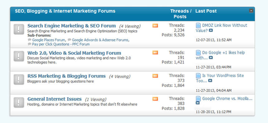 forum marketing | atlanta web design